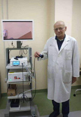 Вітаємо лікарню Закарпатської області з новою гістероскопічною стійкою